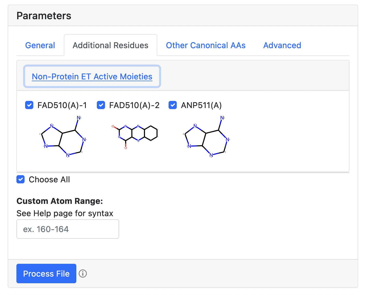 Optional: Additional Residues